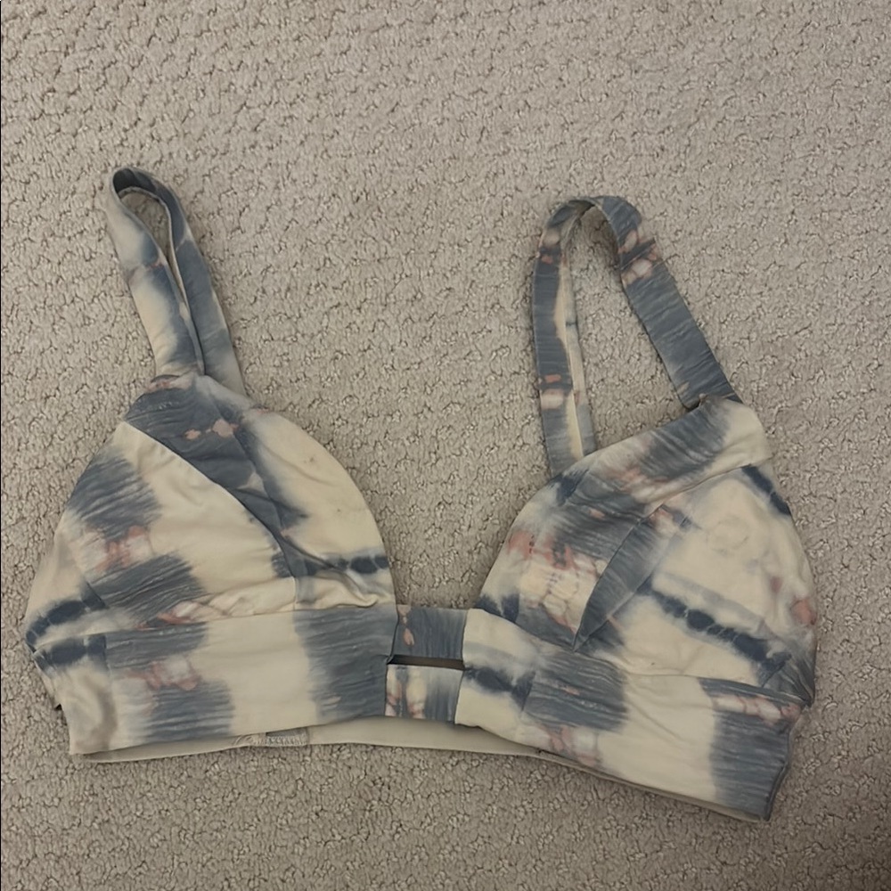 Vitamin A Neutra Tie-Dye Bikini Top